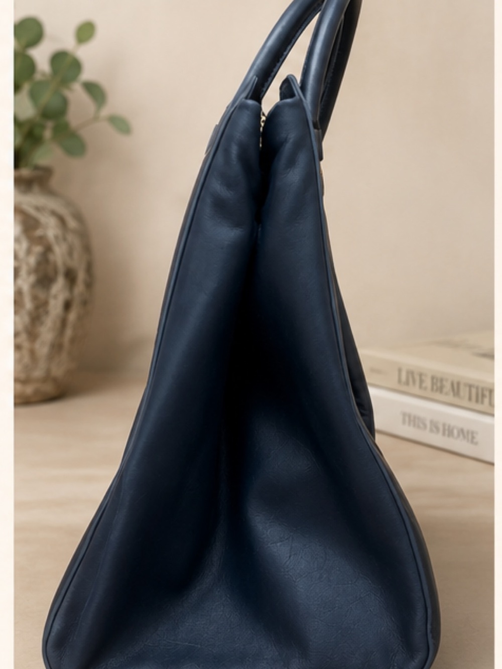Pour La Victoire Black Structured Satchel - Picture 2 of 4